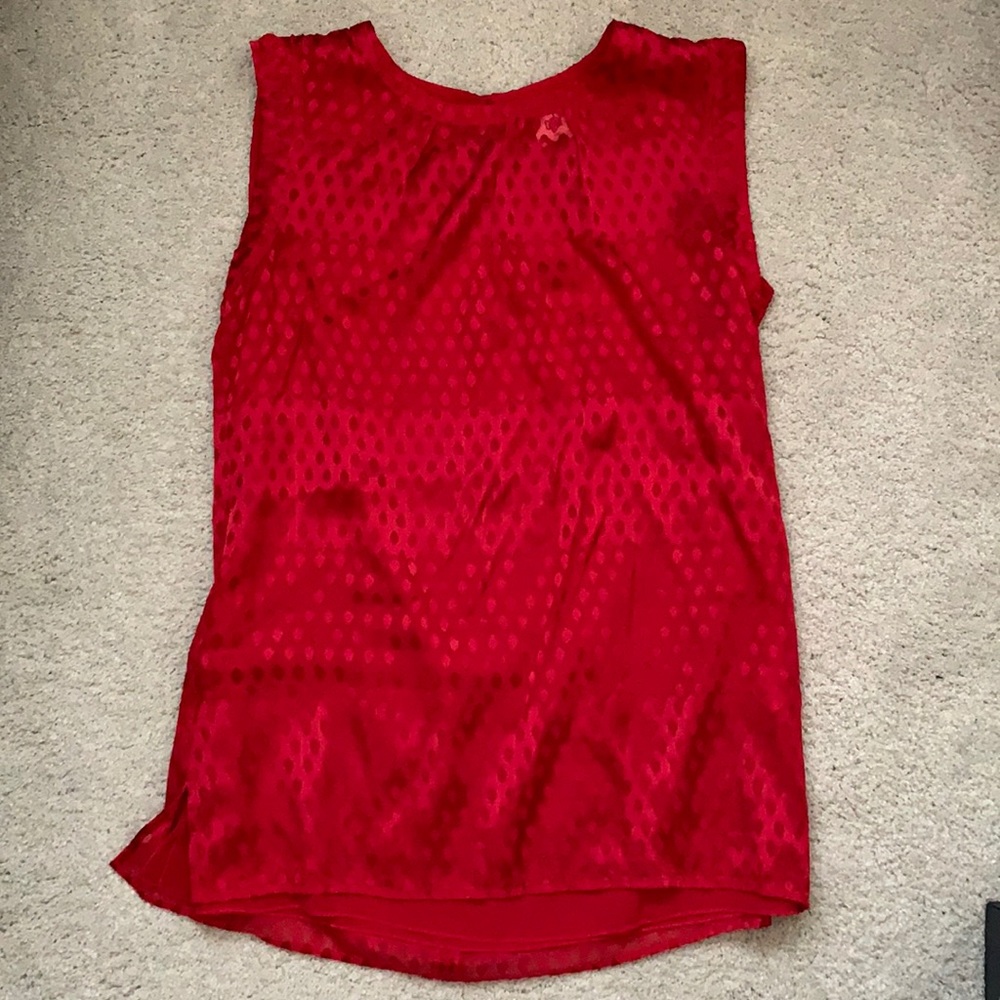 Classy cabi red top, S